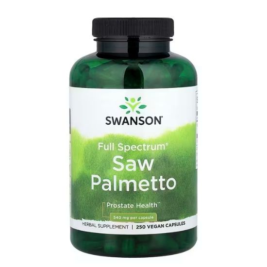 Saw Palmetto, 540mg, 250 caps, Swanson - Vitax.ro