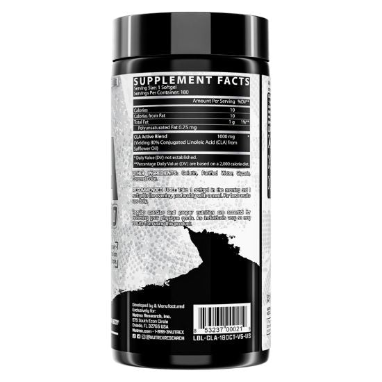 CLA 1000, 180 softgels, Nutrex - Vitax.ro