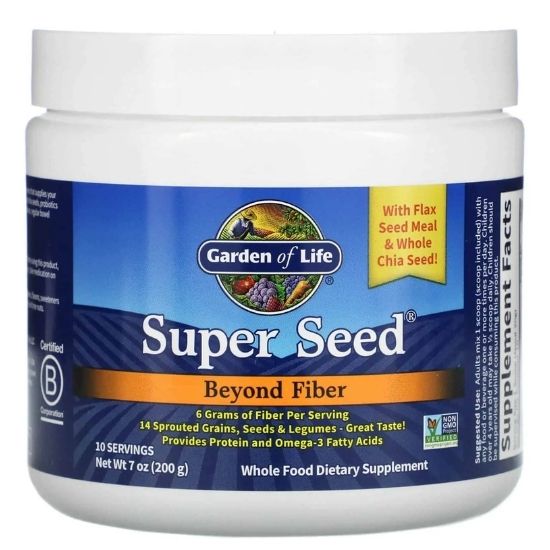 Super Seed, Powder, 200g, Garden of Life - Vitax.ro