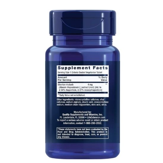 Menopause Relief, 4 mg, 30 Enteric Coated Vegetarian Tablets, Life Extension - Vitax.ro