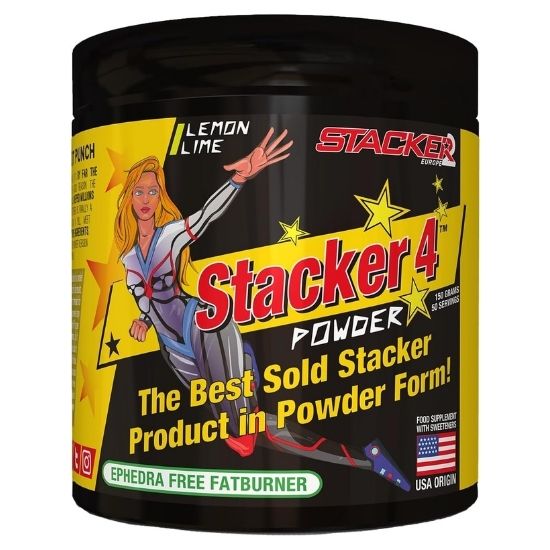 Stacker 4 Powder, Lemon Lime, 150g, Stacker2 Europe - Vitax.ro