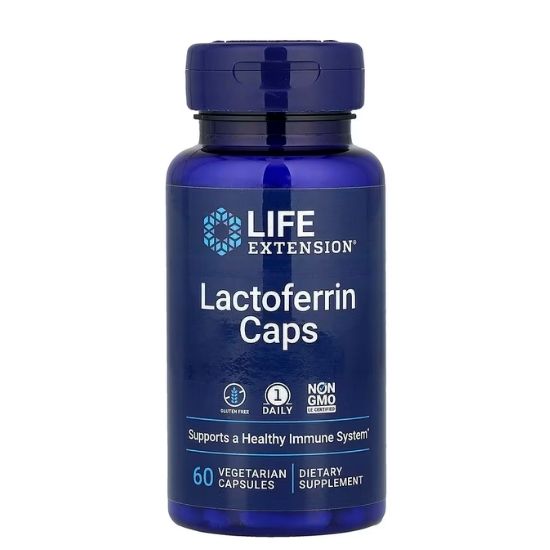 Lactoferrin Caps, 60 caps, Life Extension - Vitax.ro