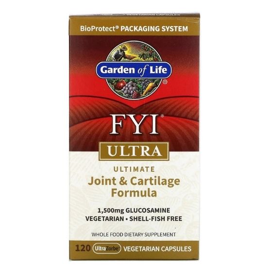 FYI Ultra Joint and Cartilage Formula, 120 vcaps, Garden of Life - Vitax.ro