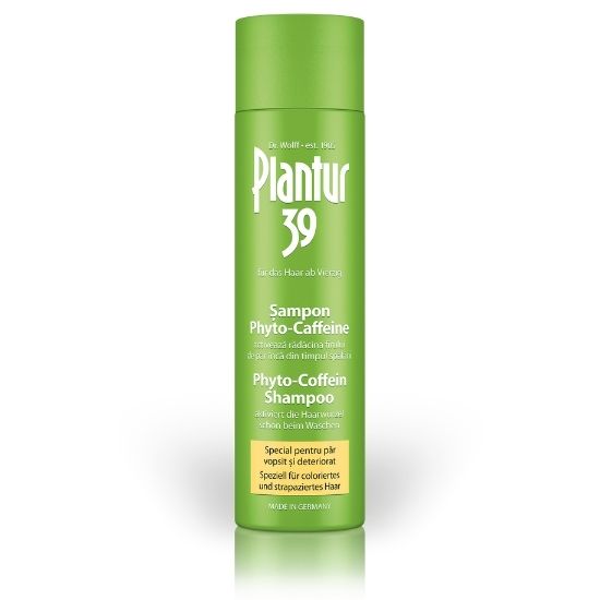 Plantur 39 Phyto-Caffeine - Sampon pentru par vopsit si deteriorat, 250ml, Plantur
