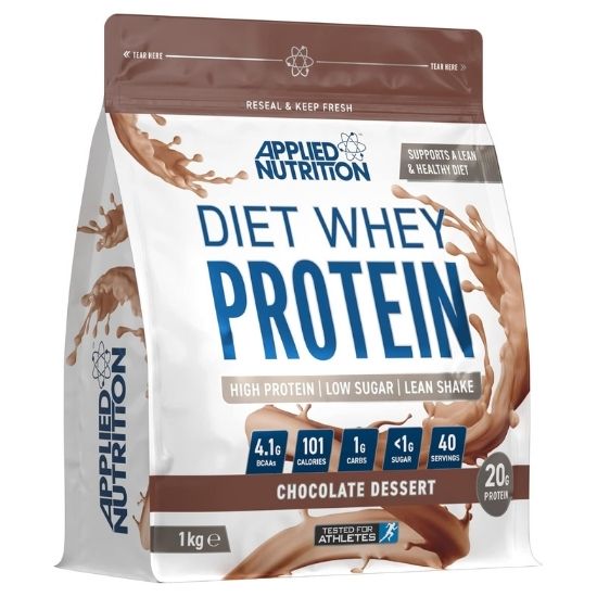 Diet Whey, Chocolate Dessert, 1000g, Applied Nutrition - Vitax.ro