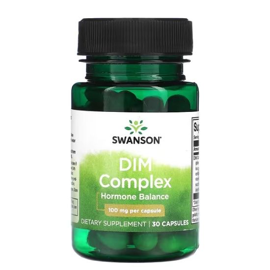 DIM Complex 100mg, 30 caps, Swanson - Vitax.ro