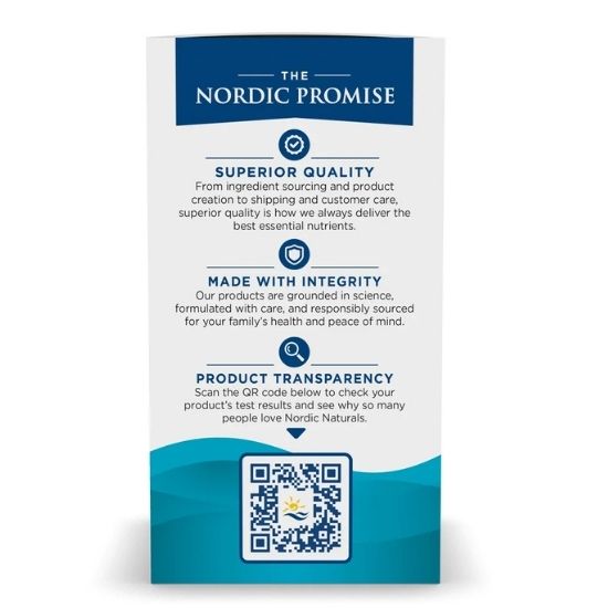 EPA Xtra Fish Oil, 1640mg Lemon, 60 softgels, Nordic Naturals - Vitax.ro