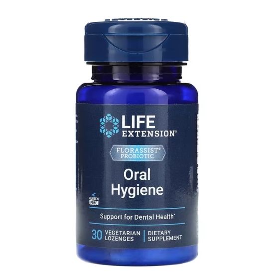 Florassist Oral Hygiene, 30 vegetarian lozenges, Life Extension - Vitax.ro