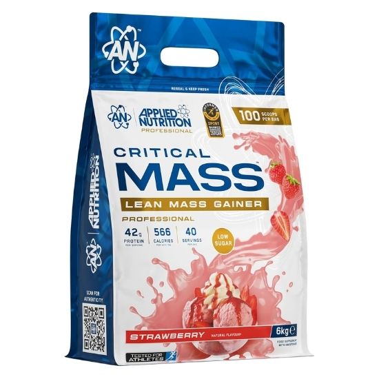 Critical Mass - Professional, Strawberry, 6000g, Applied Nutrition