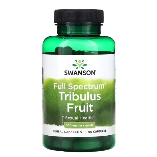Full-Spectrum Tribulus Fruit, 500mg, 90 caps, Swanson - Vitax.ro