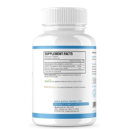 Bergamot, 60 vcaps, Revive - Vitax.ro