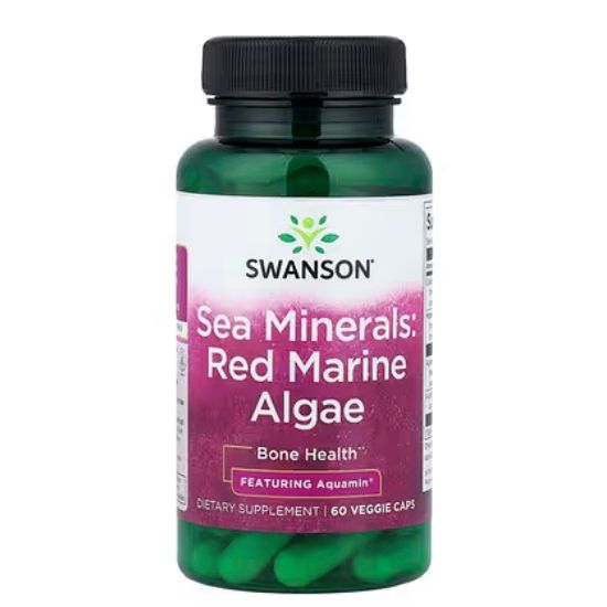 Aquamin Sea Minerals, 60 vcaps, Swanson - Vitax.ro