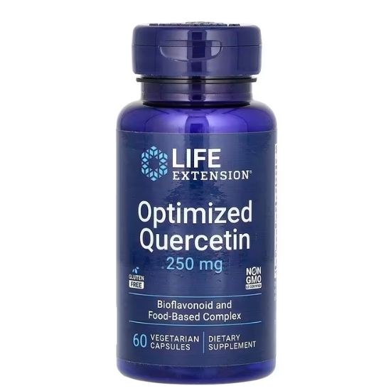 Optimized Quercetin, 250mg, 60 vcaps, Life Extension - Vitax.ro