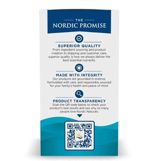 Omega-3D, 690mg Lemon, 60 softgels, Nordic Naturals - Vitax.ro