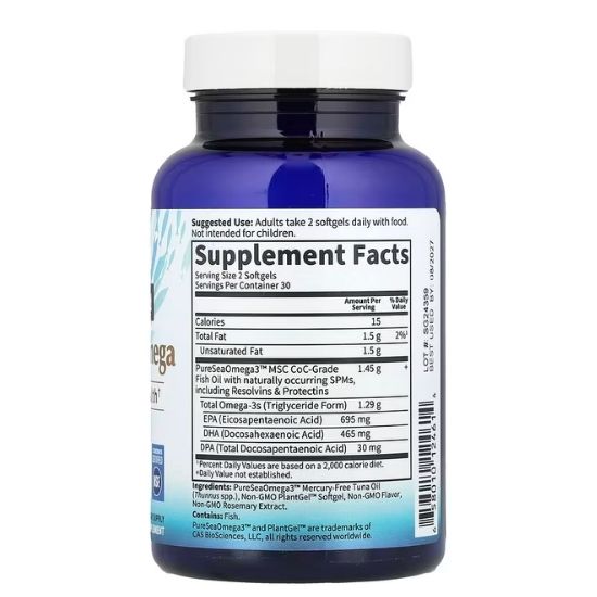Dr. Formulated Advanced Omega, Citrus, 60 softgels, Garden of Life - Vitax.ro