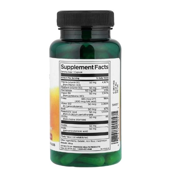 Balance B-50, 100 caps, Swanson - Vitax.ro