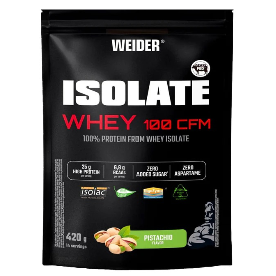 Isolate Whey 100 CFM, Pistachio, 420g, Weider - Vitax.ro