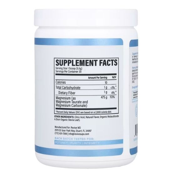 Magnesium+, Orange, 165g, Revive - Vitax.ro
