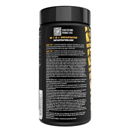 Core Series ZM8+, 90 vcaps, Mutant - Vitax.ro