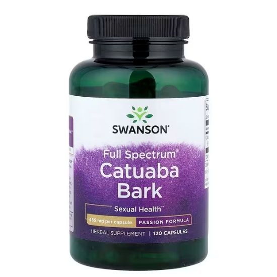 Catuaba Bark, 465mg, 120 caps, Swanson - Vitax.ro