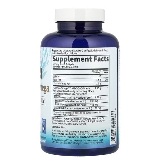 Dr. Formulated Advanced Omega, Citrus, 180 softgels, Garden of Life - Vitax.ro