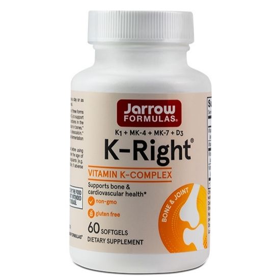 K-Right, 60 softgels, Jarrow Formulas - Vitax.ro