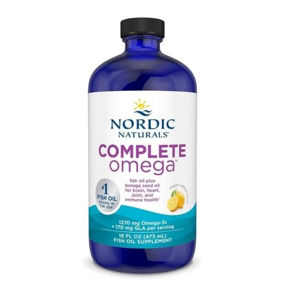 Complete Omega, 1270mg, Lemon, 473 ml, Nordic Naturals - Vitax.ro