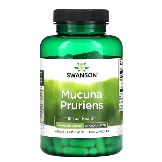 Mucuna Pruriens, 350mg, 200 caps, Swanson - Vitax.ro