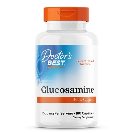 Glucosamine Sulfate, 750mg, 180 caps, Doctor's Best - Vitax.ro