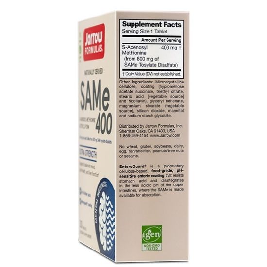 SAMe 400, 30 tabs, Jarrow Formulas - Vitax.ro