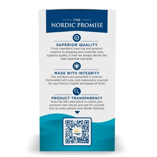 Omega-3, 690mg Lemon (Fish Gelatin), 60 fish gels, Nordic Naturals - Vitax.ro