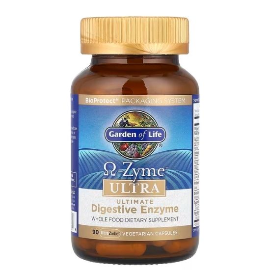 Omega Zyme Ultra, 90 vcaps, Garden of Life - Vitax.ro