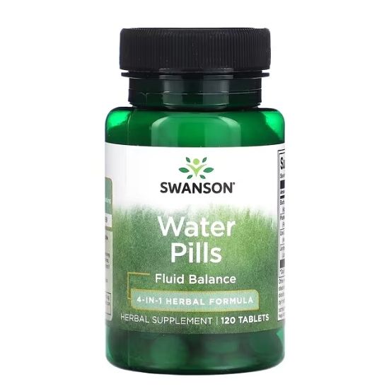 Water Pills, 120 tabs, Swanson - Vitax.ro