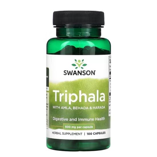 Triphala, 500mg, 100 caps, Swanson - Vitax.ro