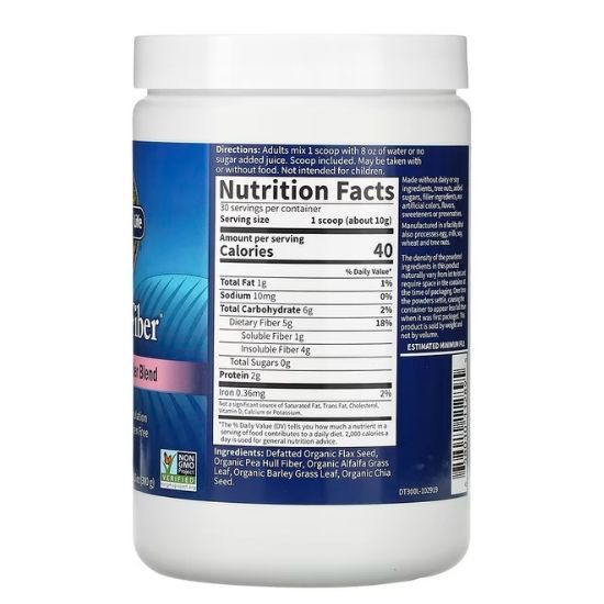 DetoxiFiber, 300g, Garden of Life - Vitax.ro