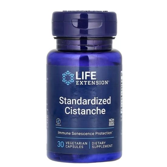 Standardized Cistanche, 30 vcaps, Life Extension - Vitax.ro