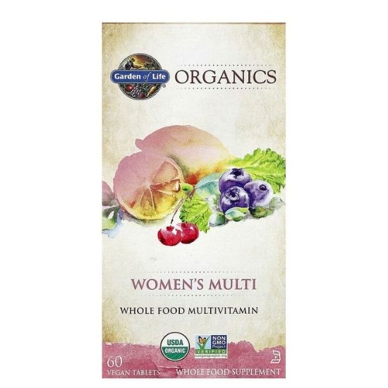 Mykind Organics Women's Multi, 60 vegan tabs, Garden of Life - Vitax.ro