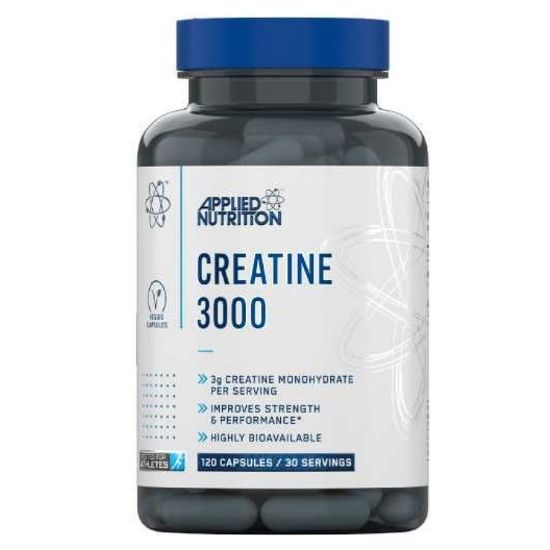 Creatine 3000, 120 caps, Applied Nutrition - Vitax.ro