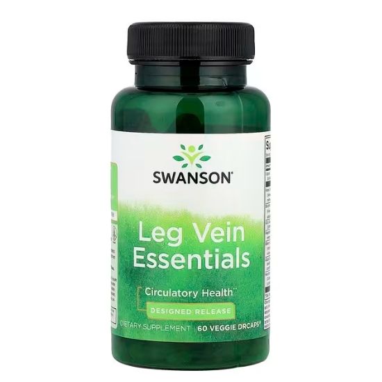 Leg Vein Essentials, Delayed Release, 60 vcaps, Swanson - Vitax.ro