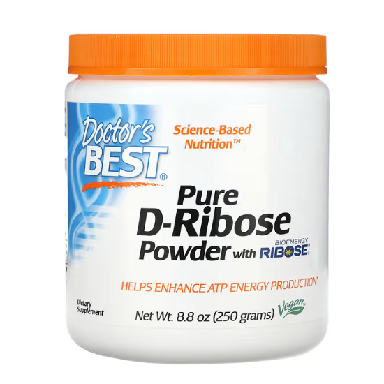 D-Ribose, Powder, 250g, Doctor's Best - Vitax.ro