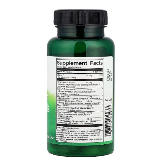 Leg Vein Essentials, Delayed Release, 60 vcaps, Swanson - Vitax.ro