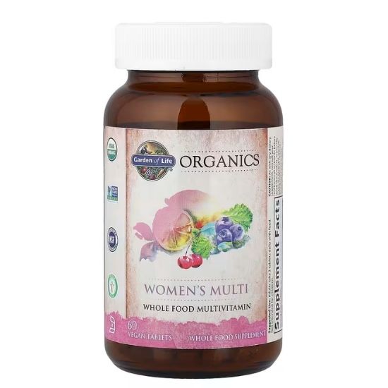 Mykind Organics Women's Multi, 60 vegan tabs, Garden of Life - Vitax.ro