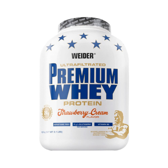 Premium Whey, Strawberry Cream - 2300g