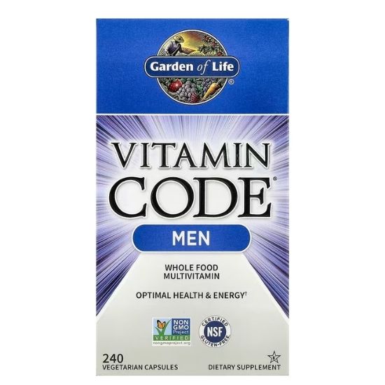 Vitamin Code Men, 240 vcaps, Garden of Life - Vitax.ro