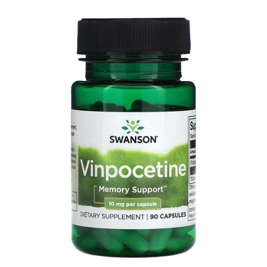 Vinpocetine, 10mg, 90 caps, Swanson - Vitax.ro