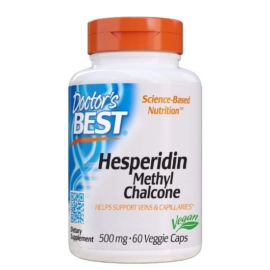Hesperidin Methyl Chalcone, 500mg, 60 vcaps, Doctor's Best - Vitax.ro