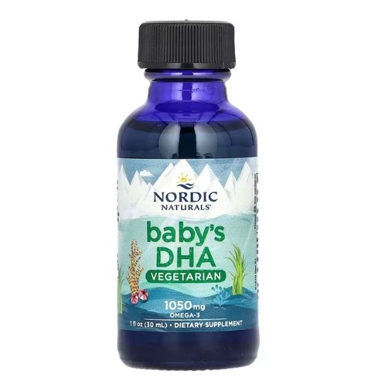 Baby's DHA Vegetarian, 1050mg, 30 ml, Nordic Naturals - Vitax.ro