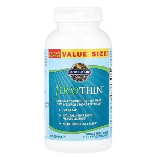 FucoThin, 180 softgels, Garden of Life - Vitax.ro