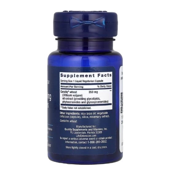 Skin Restoring Ceramides, 30 liquid vcaps, Life Extension - Vitax.ro