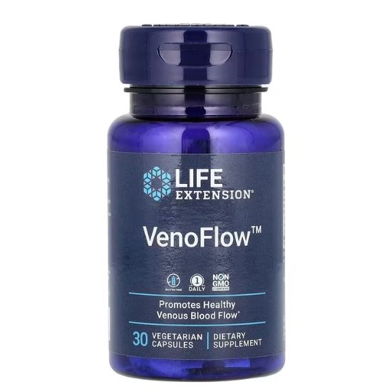 VenoFlow, 30 vcaps, Life Extension - Vitax.ro